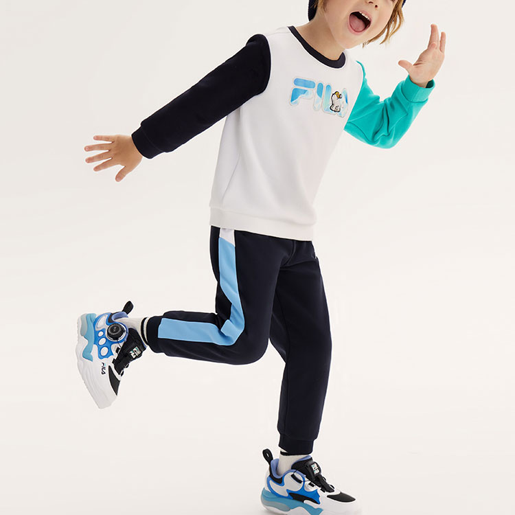 Детские брюки Fila KIDS (синие) — фото 3