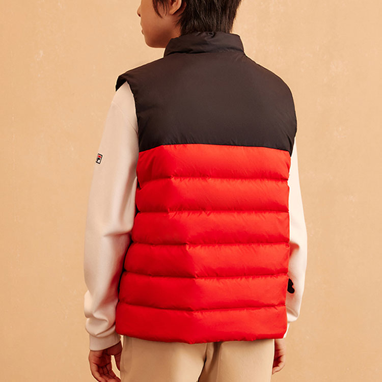 Унисекс куртка Fila KIDS (красный) — фото 3