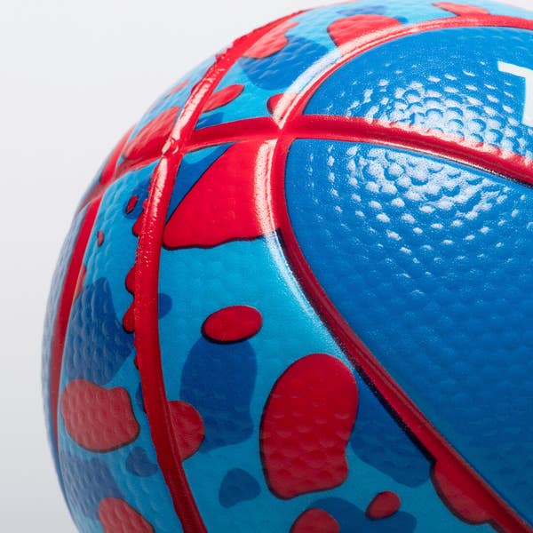 DECATHLON PU Polyurethane Basketball Blue Red Size 1 Training