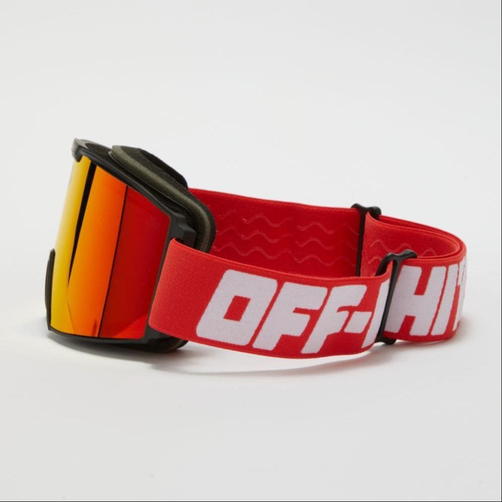 OFF WHITE Windproof Anti Fog Windproof Anti Fog Unisex Ski Goggles