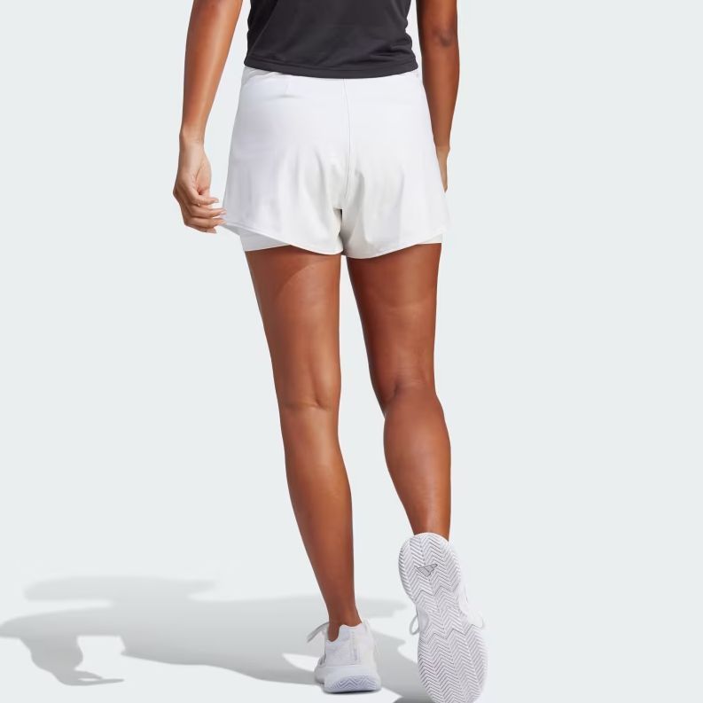 Adidas Free Shipping With AdiClub Tennis Match Shorts