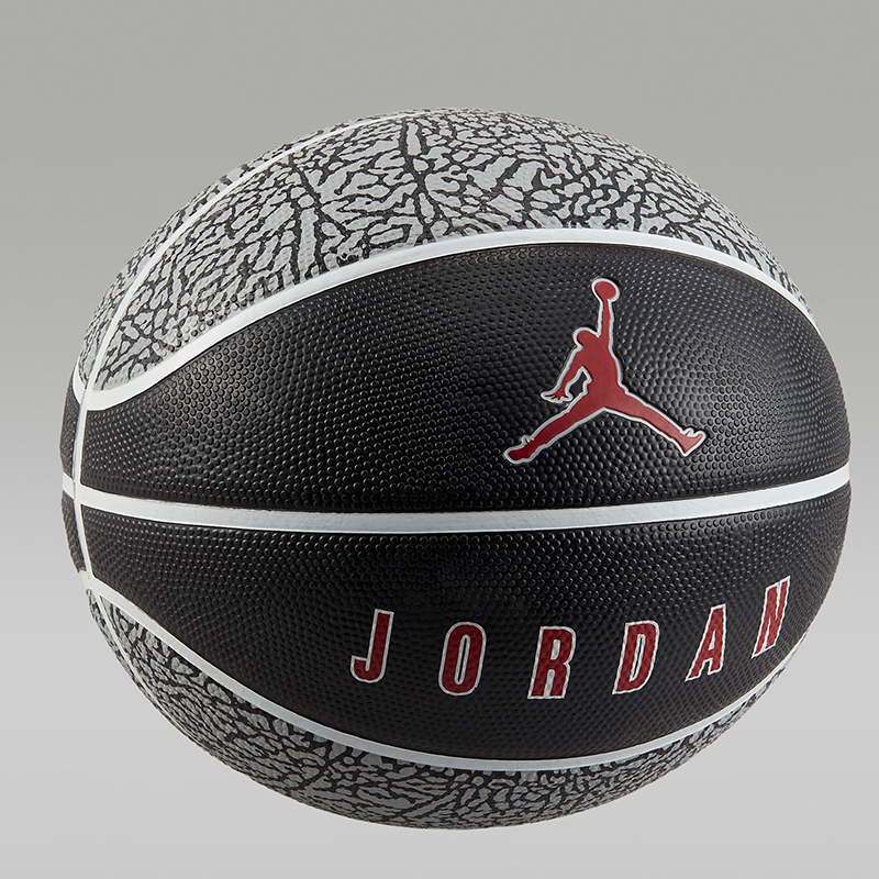 Jordan Rubber Basketball Black Size 7 Ball/Size 6 Ball/Size 5 Ball Training Unisex