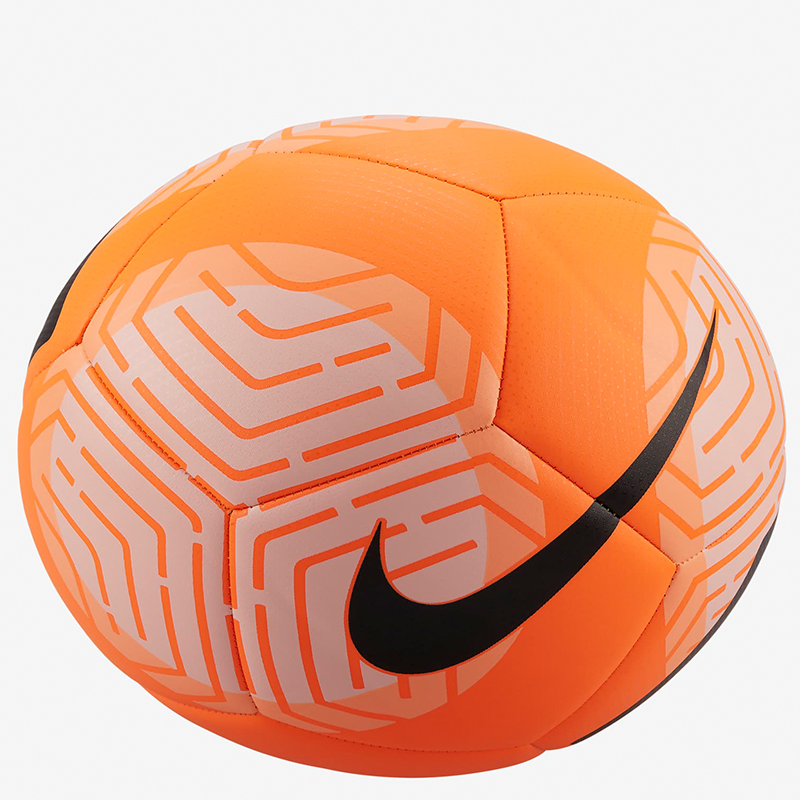 Nike Size 3, Size 4, Size 5 Soccer Ball Rubber Unisex Orange