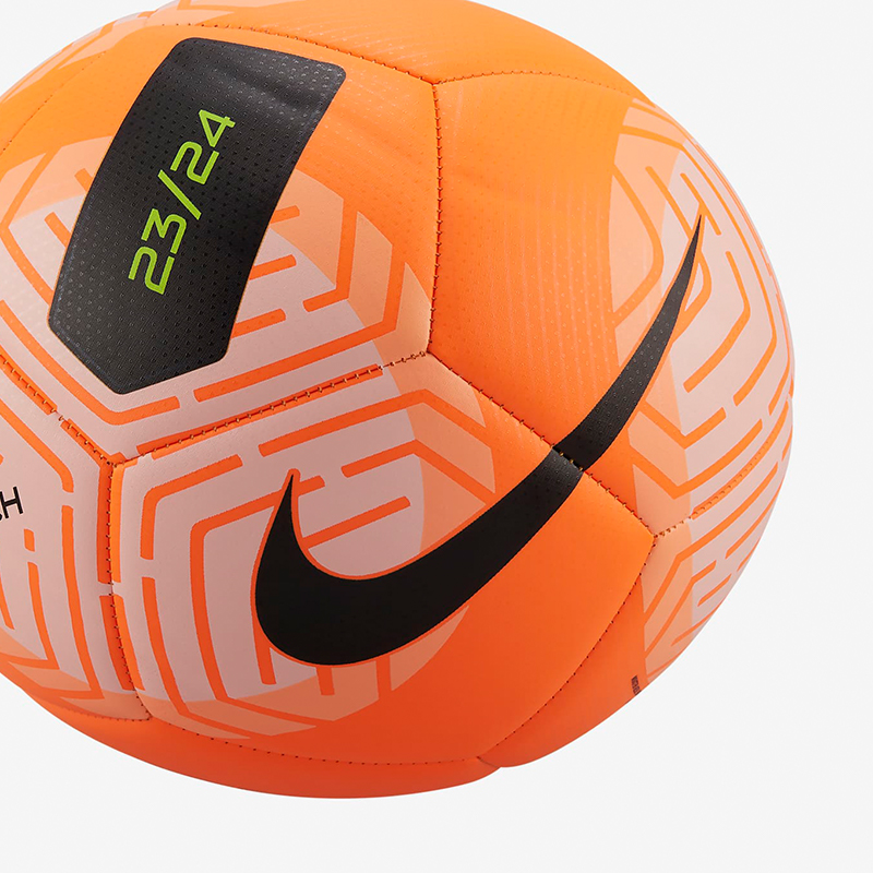 Nike Size 3, Size 4, Size 5 Soccer Ball Rubber Unisex Orange