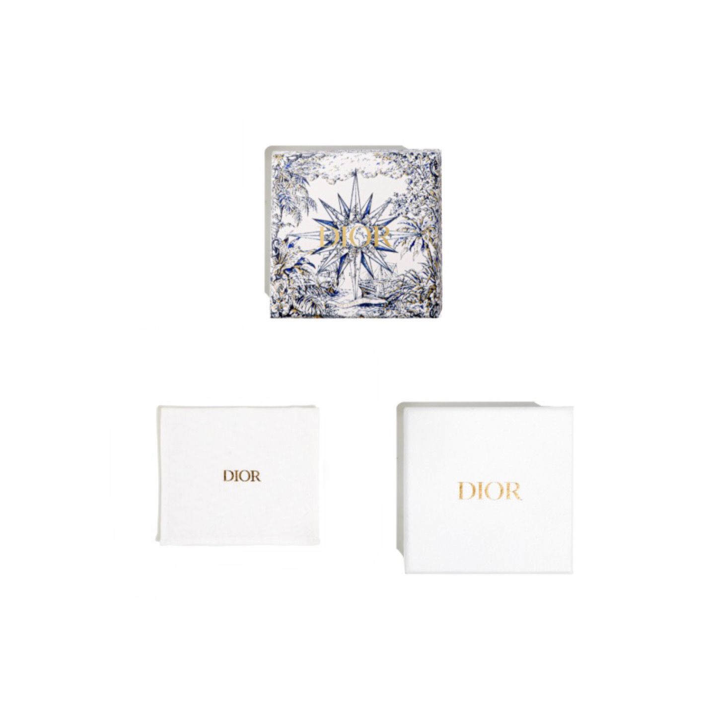 DIOR Clair Metal, Crystal Necklaces Women's Rose Gold