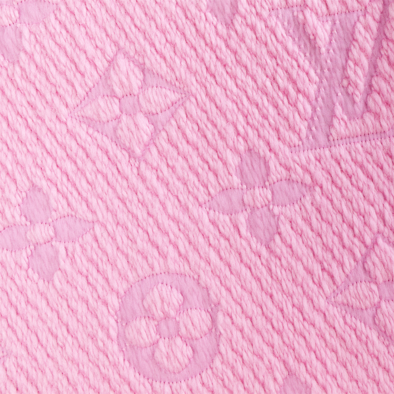 Шарф Louis Vuitton LOUIS VUITTON LV Logomania (розовый) — фото 3