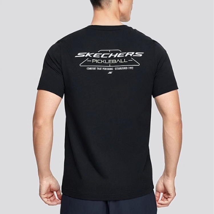 Skechers T Shirt Men’s Carbon Black