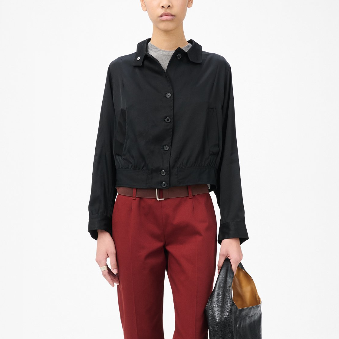 Женская куртка OUR LEGACY FW25 (черная) — фото 3