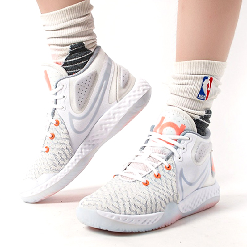 Кроссовки Nike KD Trey 5 VIII (белый/серый) — Белыйсерый — фото 6