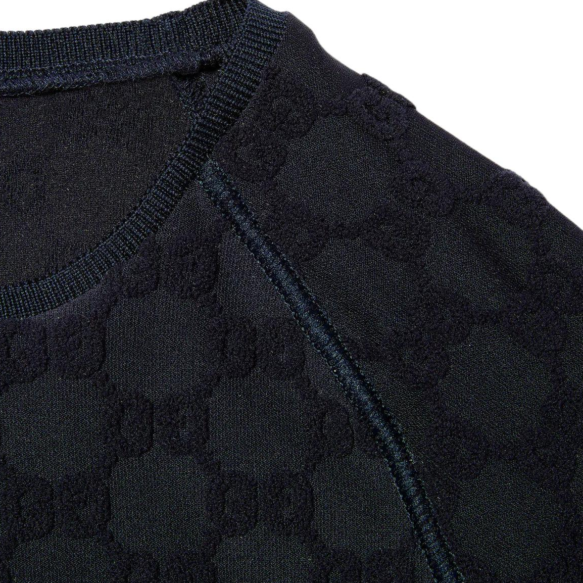 Детский лонгслив Gucci GUCCITGG (синий) — фото 3