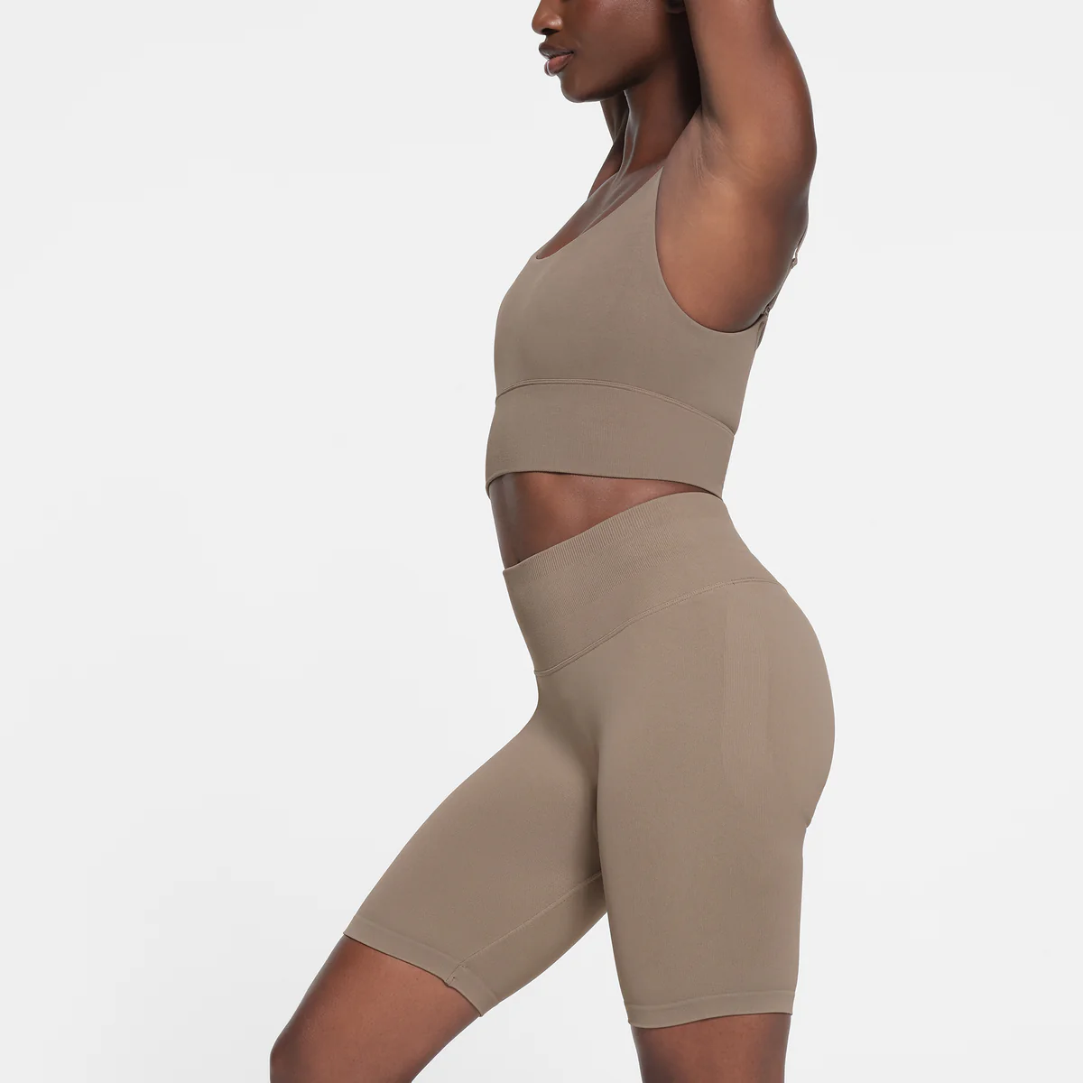 Skims CONTOUR NYLON BIKE SHORT Cycling Pants Women’s Truffle/Truffle