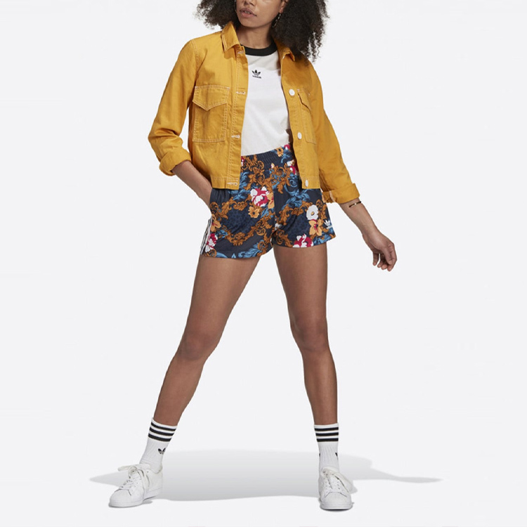 Женские шорты adidas originals Short (разноцветные) — фото 6