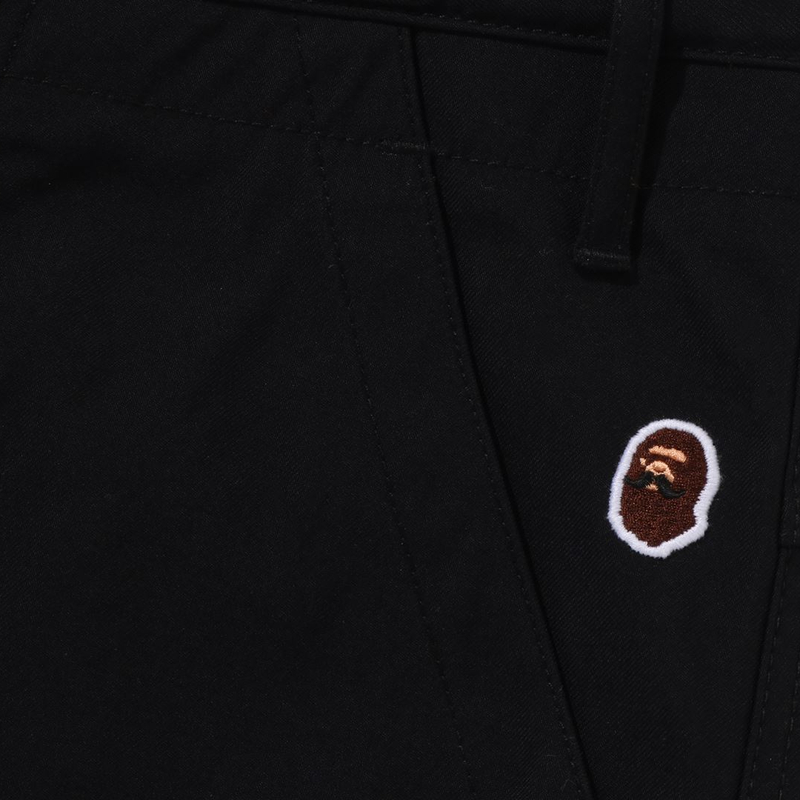 Мужские штаны A BATHING APE A BATHING APE (черный) — фото 5