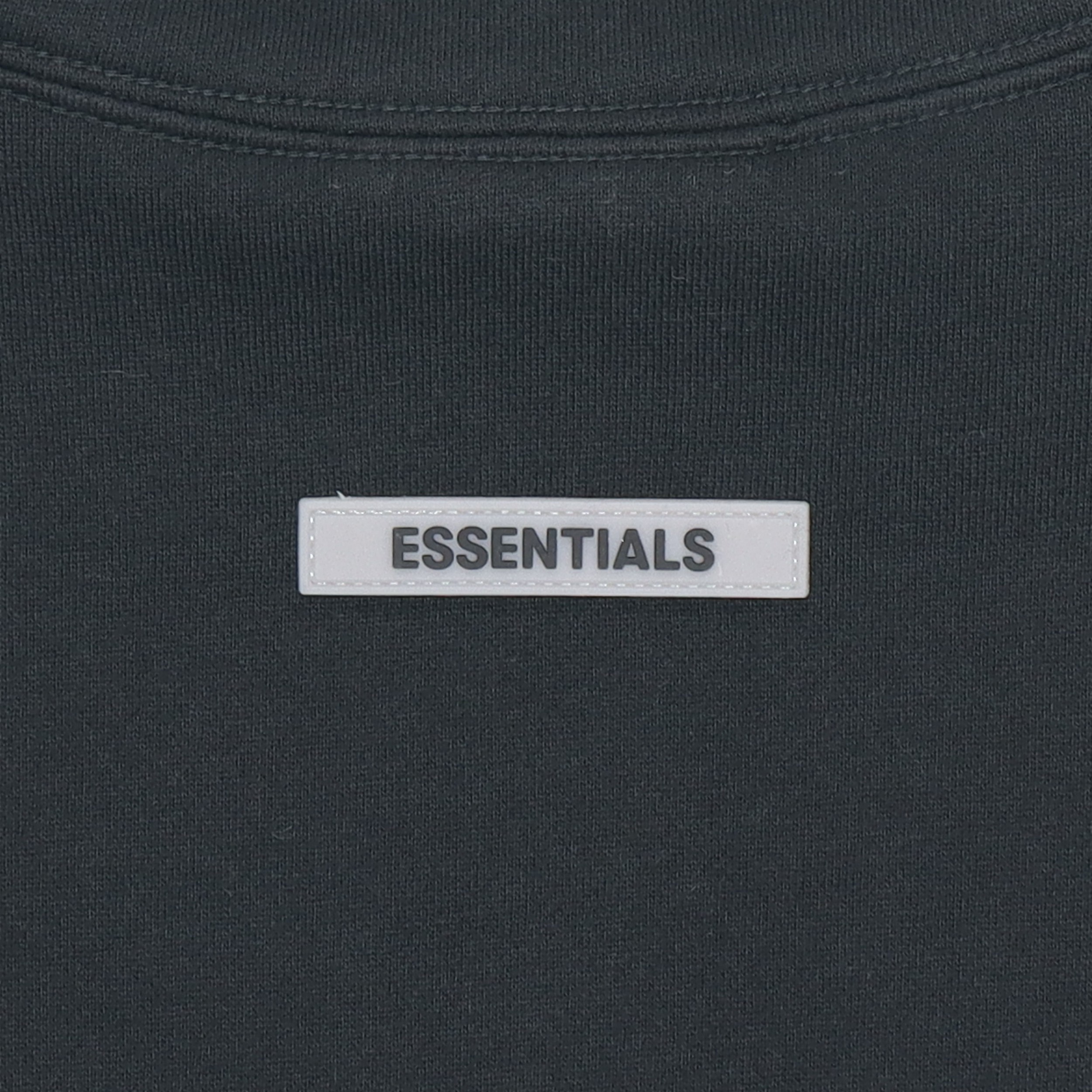 Худи Fear of God Essentials FW20 Pull-Over Mockneck Sweatshirt (черное) — фото 5