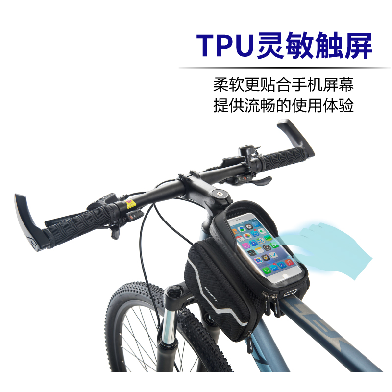GIANT Bike Bags Top Tube Bag Front Bag Outdoor Riding Unisex