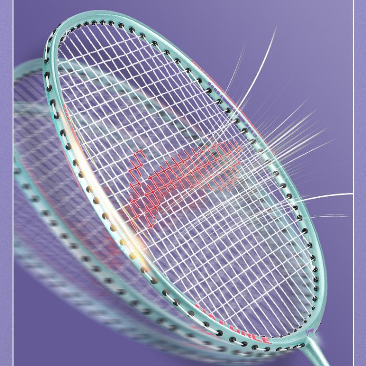 Li Ning Thunder 08 AYPS187 1 Iron Aluminum Badminton Rackets Control Type All around Defense Advanced Level 665mm