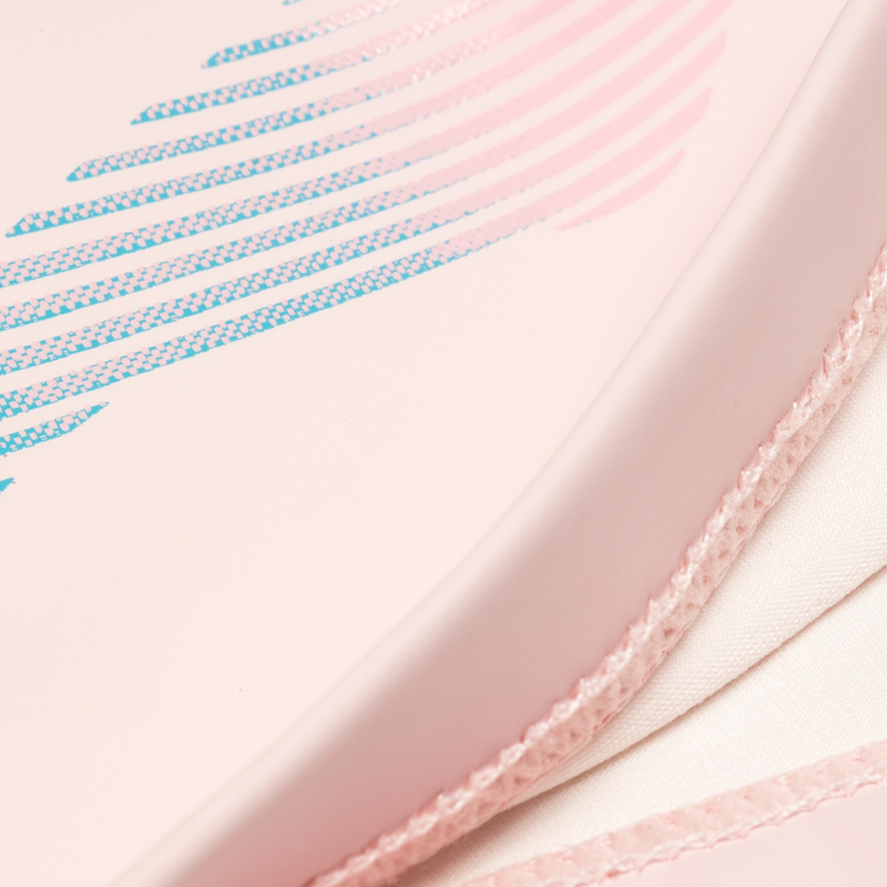 Li Ning Fabric Coated Swim Cap Pu Unisex 26cm Pink