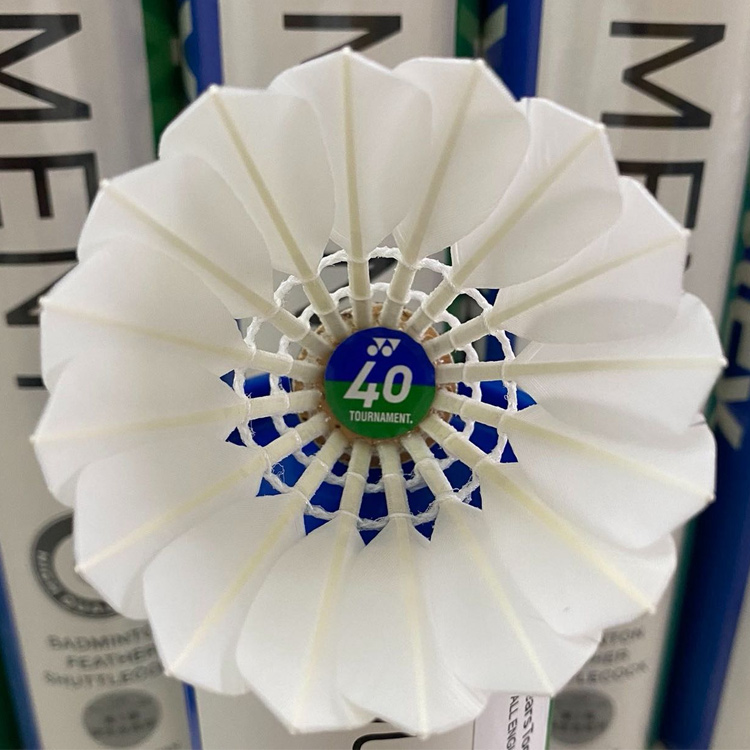 YONEX Goose Feather Shuttlecock 12 Pack Goose Feather All Round Goose Feather Shuttlecocks