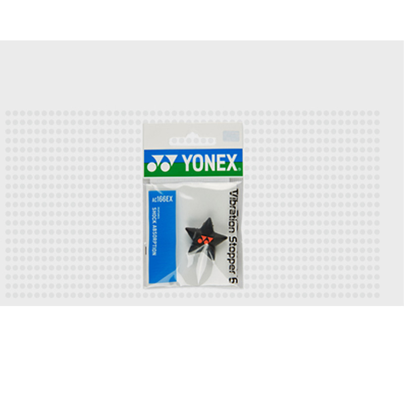 YONEX Tennis Racket Shock Absorbers Silicone Black Orange