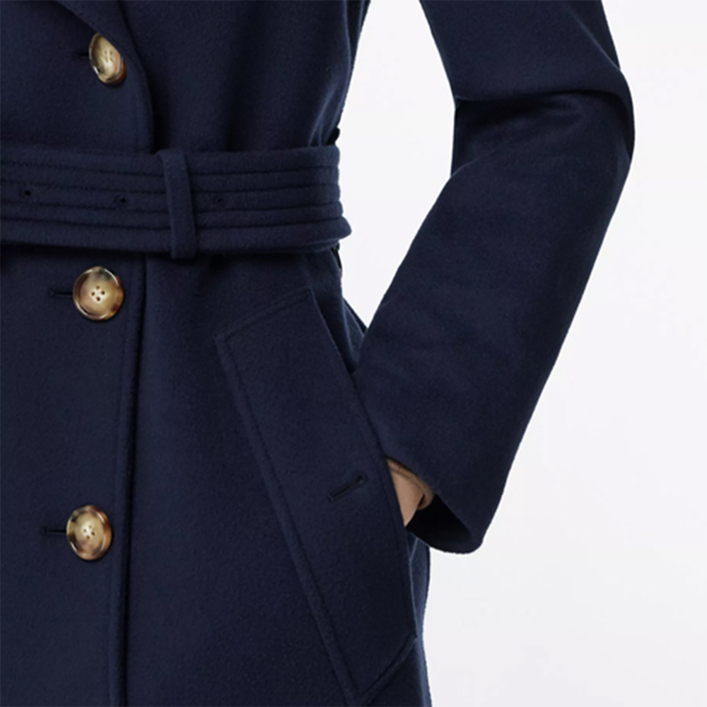 Женская куртка Burberry (военно-морской синий) — фото 5