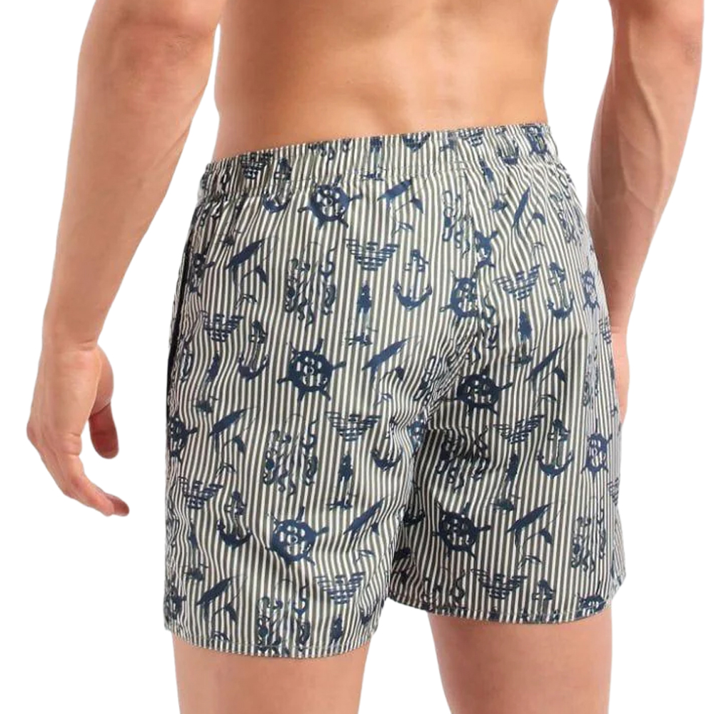 EMPORIO ARMANI Beach Shorts Men’s Gray