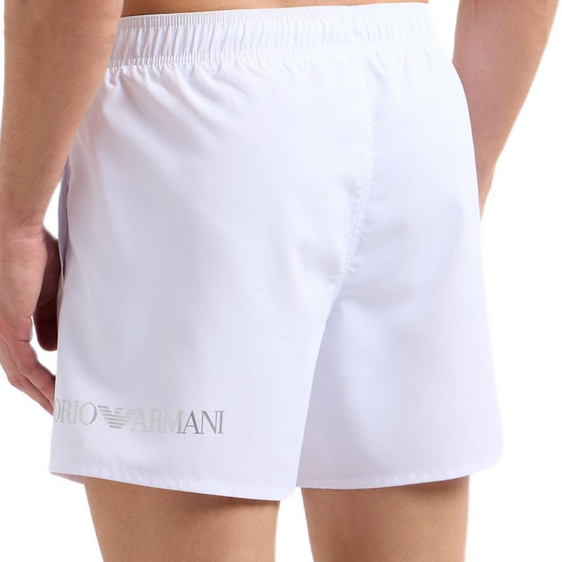 EMPORIO ARMANI EA7 Beach Shorts Men’s White