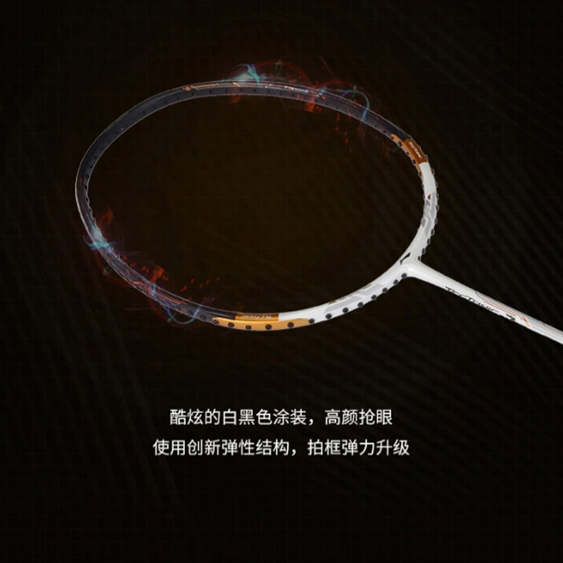 Li Ning Raid 7 Tectonic 7 Full Carbon Badminton Rackets Offensive Type Heavy Head, Stiff Shaft Professional 675mm