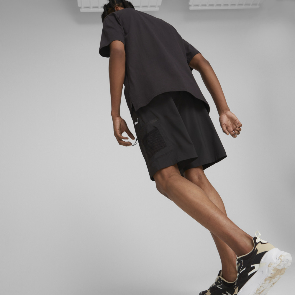 PUMA BMW M Motorsport OPEN ROAD Woven Shorts 9» Sports Shorts Men’s Black