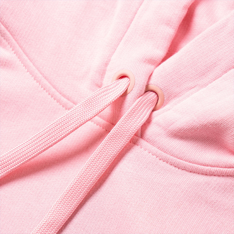 Женское худи Burberry Deer Print Cotton Hoodie (розовое) — фото 9
