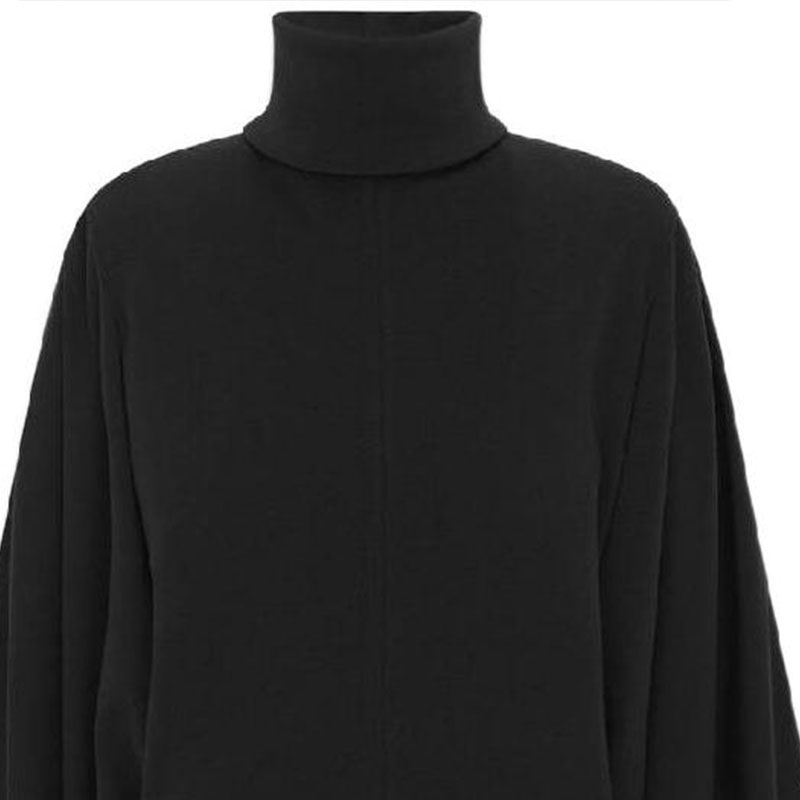 Женское платье SAINT LAURENT FW22 (черное) — фото 4