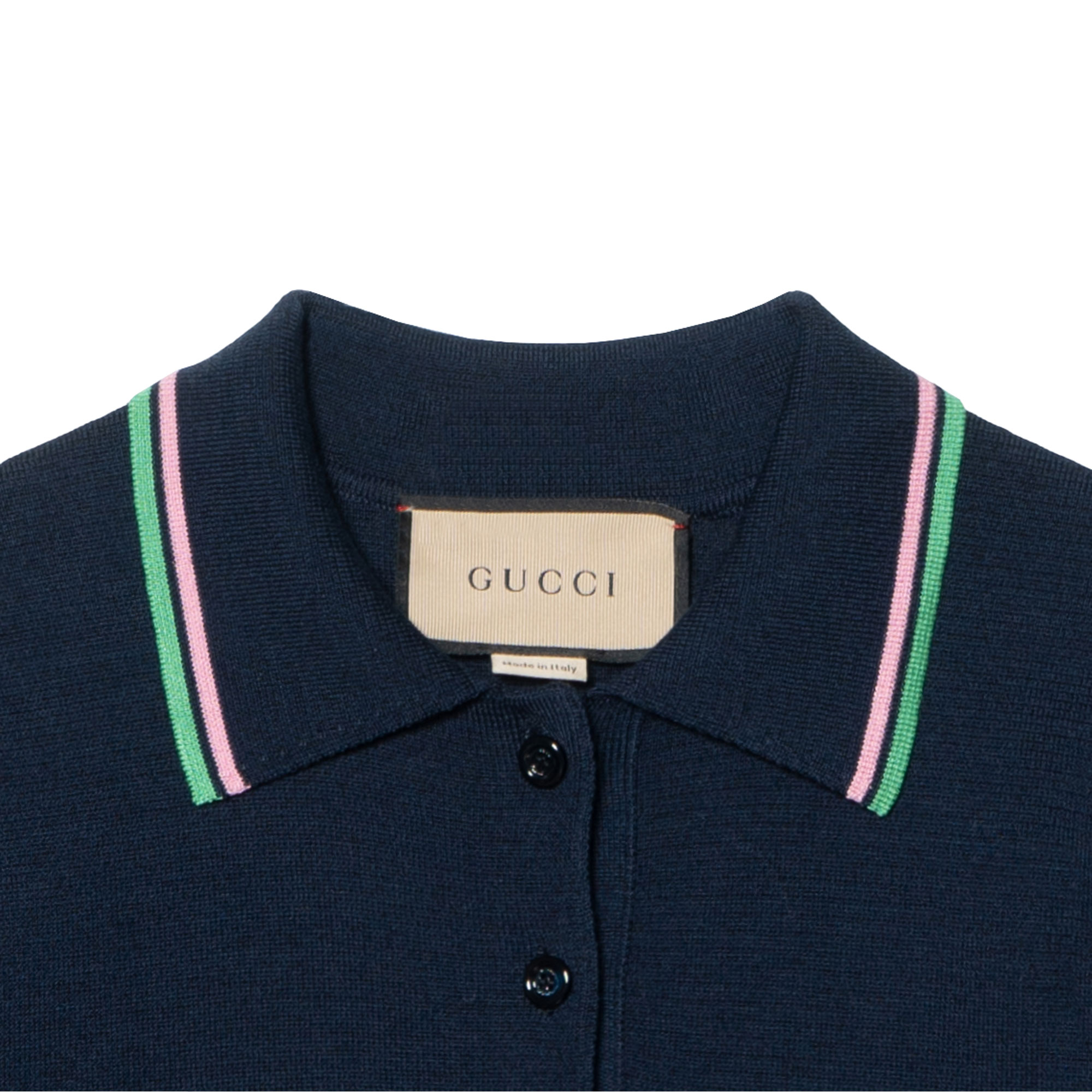 Женское платье Gucci SS24 Logo (темно-синий) — фото 2
