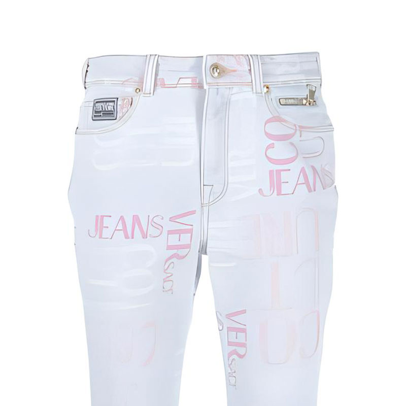 Женские джинсы Versace Jeans Couture (синие) — фото 2