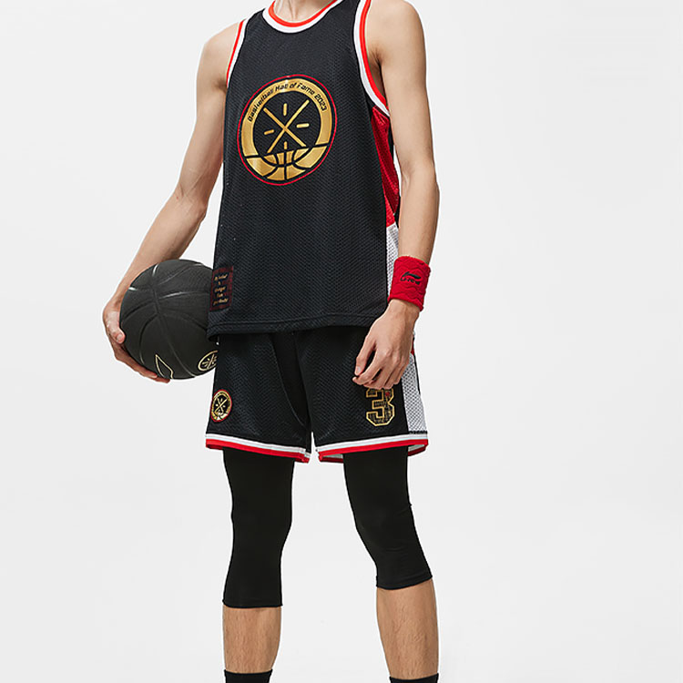 Li Ning Wade Collection Basketball Jersey Unisex Black