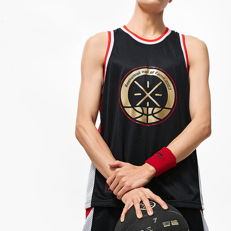Li Ning Wade Collection Basketball Jersey Unisex Black