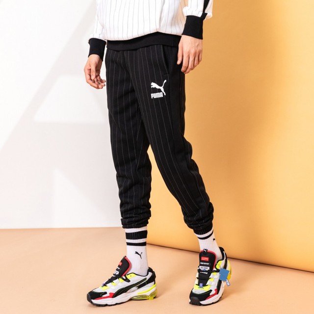 Мужские штаны PUMA Pinstripe (черные) — фото 3