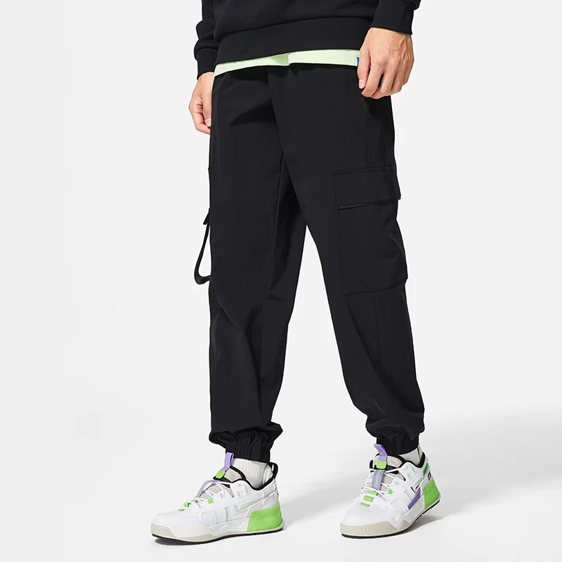Li Ning Sports Trendy Collection Knitted Sweatpants Men’s
