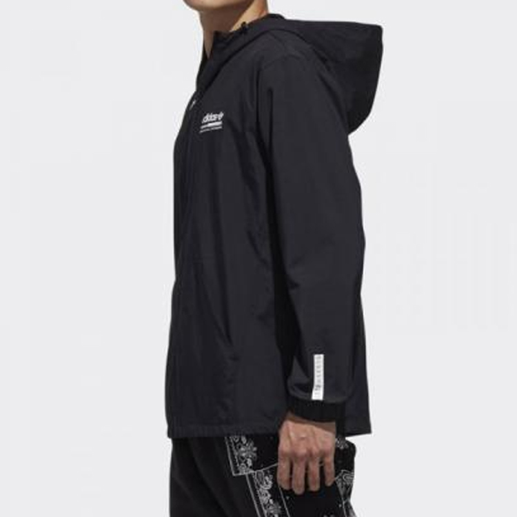 Мужская куртка adidas originals Wb Kaval Logo (черная) — фото 6