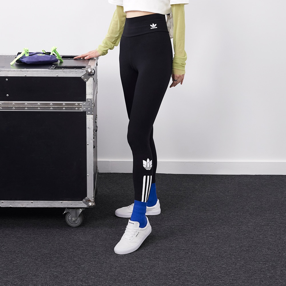 Женские штаны adidas originals Hw Tights (черные) — фото 6