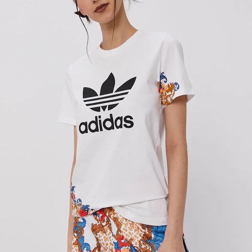 Женская футболка adidas originals HER STUDIO LONDON (белая) — фото 7