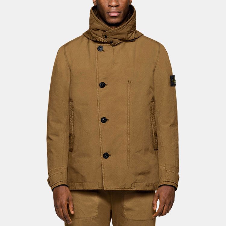 Мужская куртка STONE ISLAND (коричневая) — фото 5