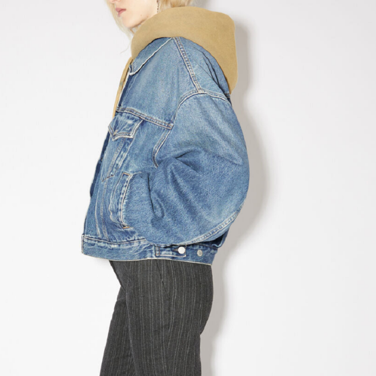 Куртка Acne Studios (синяя) — фото 5