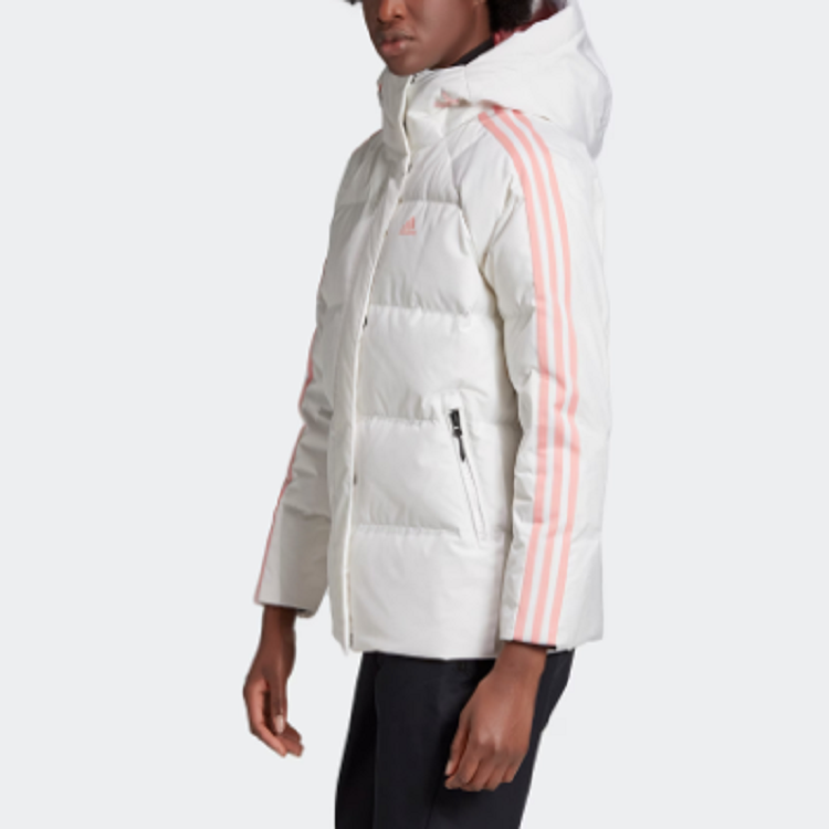 Женская куртка adidas W Puff Down Jkt (белая) — фото 6