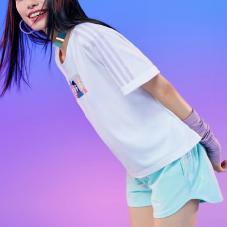 Женская футболка adidas neo T (белая) — фото 6