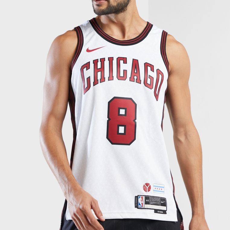 Nike Nba Zach Lavine Chicago Bulls Dri FIT City Edition Jersey