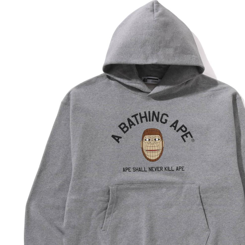Мужская худи A BATHING APE A BATHING APE LEGACY (черный) — фото 5