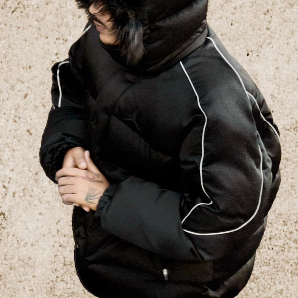 ジャケット・アウター Supreme x Jordan Puffer Jacket Black M Supreme Jordan Puffer Jacket (FW24) - $368
