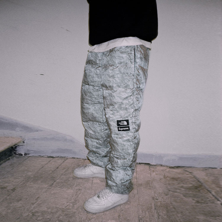 Штаны Supreme x The North Face FW19 (серые) — фото 3