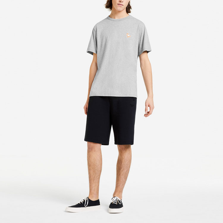 Футболка Maison Kitsune (белая) — фото 4