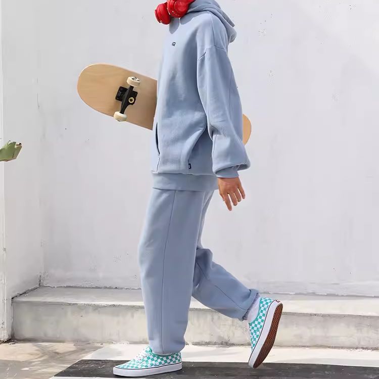 Женские штаны Vans со словесным логотипом (синие) — фото 4
