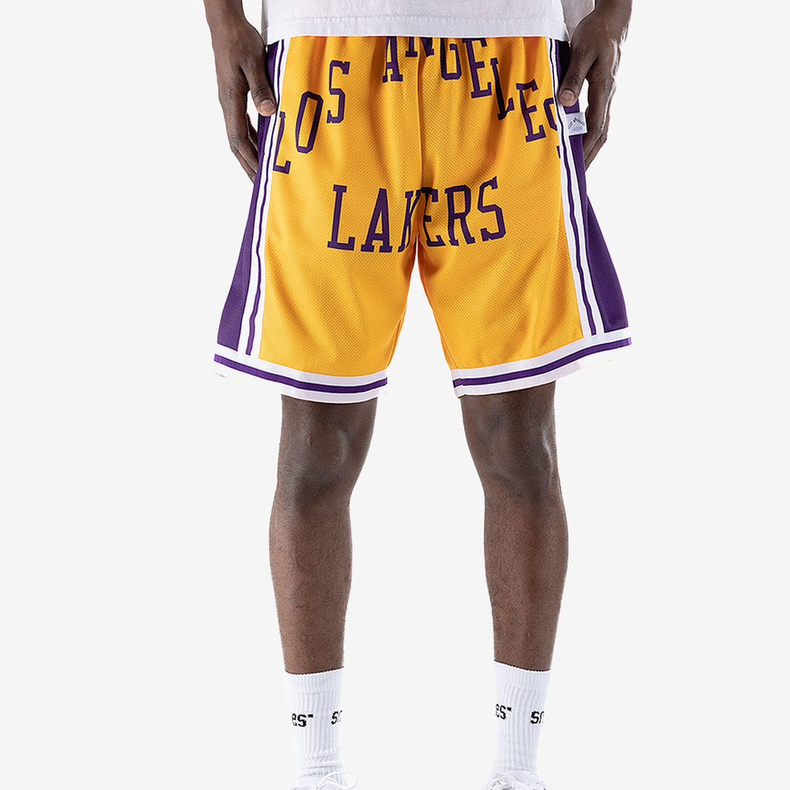 Mitchell Ness Basketball Shorts Lakers Team Men’s